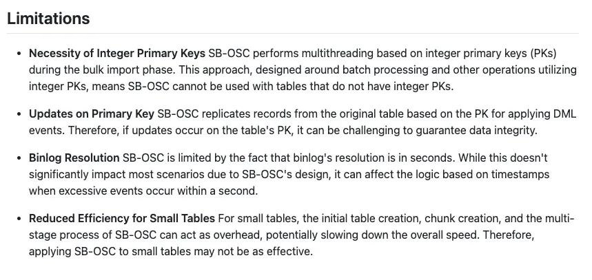 SB-OSC，最新的 MySQL Schema 在线变更方案