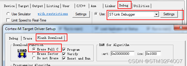 STM32芯片Jlink下载不了程序的问题Error:Flash Download failed 