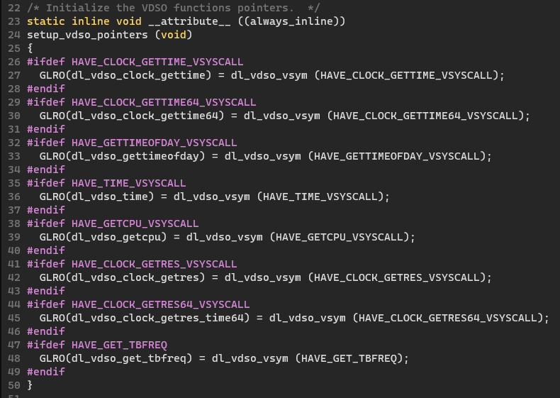 vDSO 笔记：相关代码：glibc clock_gettime()_glibc get time ticksCSDN博客