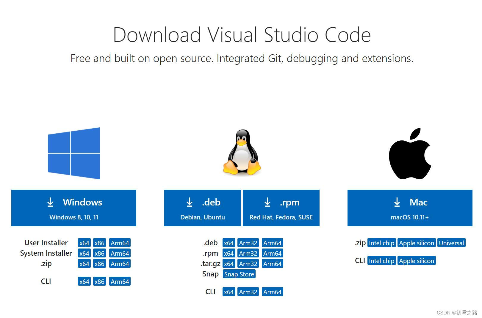 Visual Studio Code编辑器下载