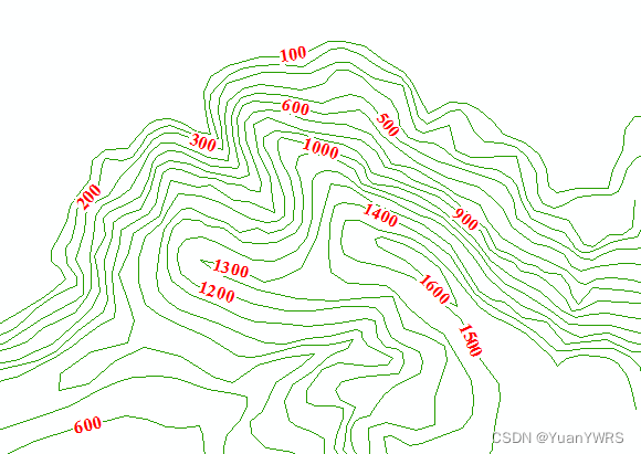 arcgis 对等高线进行标注_gis等值线注记工具-csdn博客
