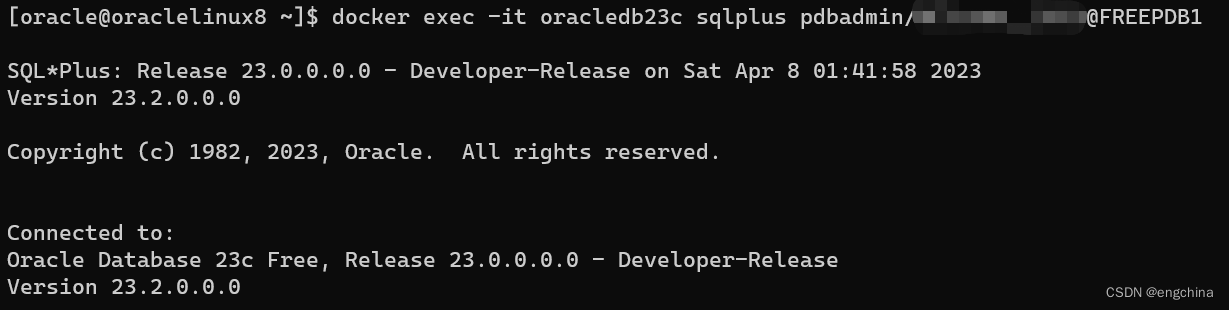 SQLAlchemy  Oracle Database 23c Free 集成之旅
