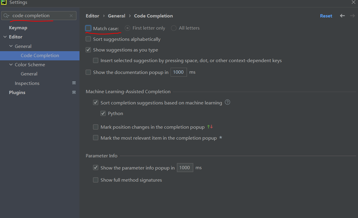 Pycharm非常好用的设置_pycharm里的match case设置CSDN博客
