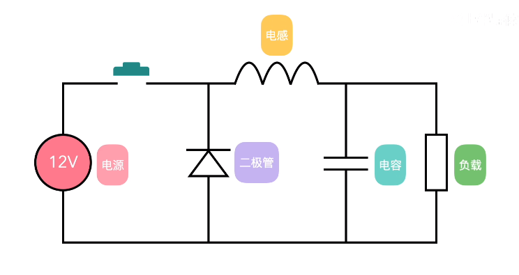 48v幻象电源升压原理图图片