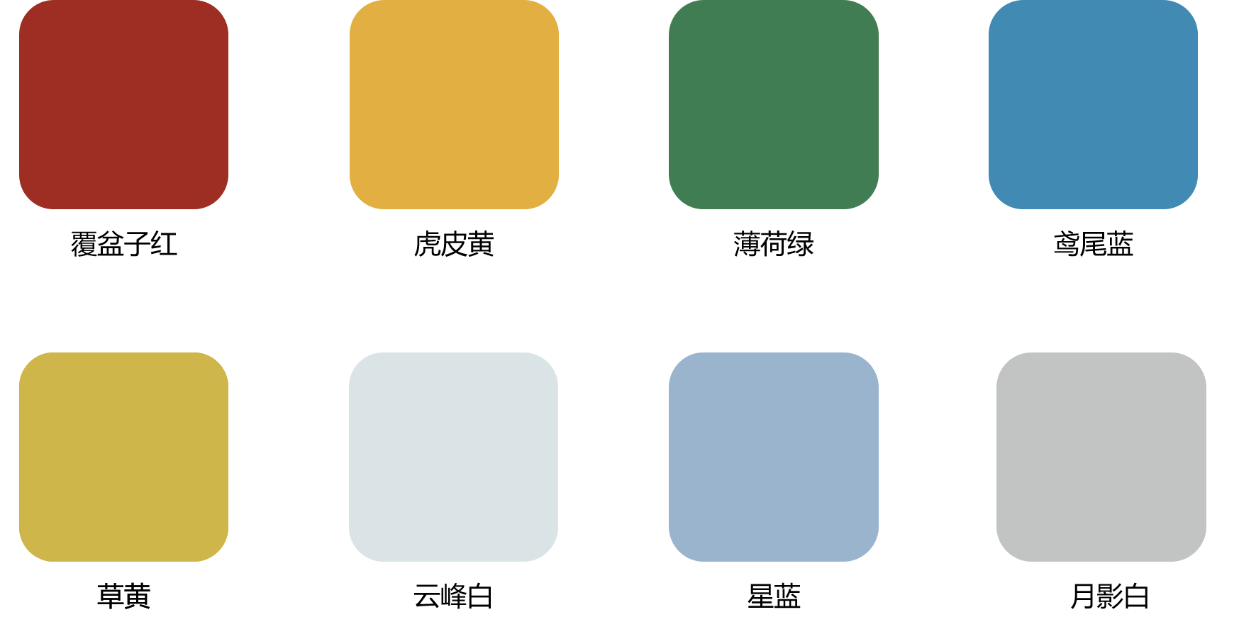 好看颜色搭配集合matplotlibppt画图可用