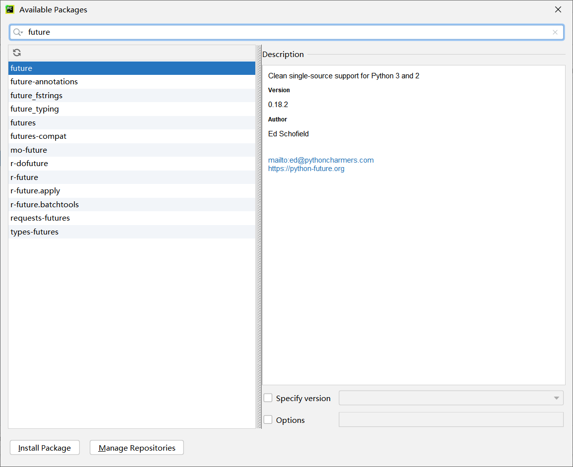 ModuleNotFoundError: No module named 'past'_季南疯(JIM)的博客-CSDN博客