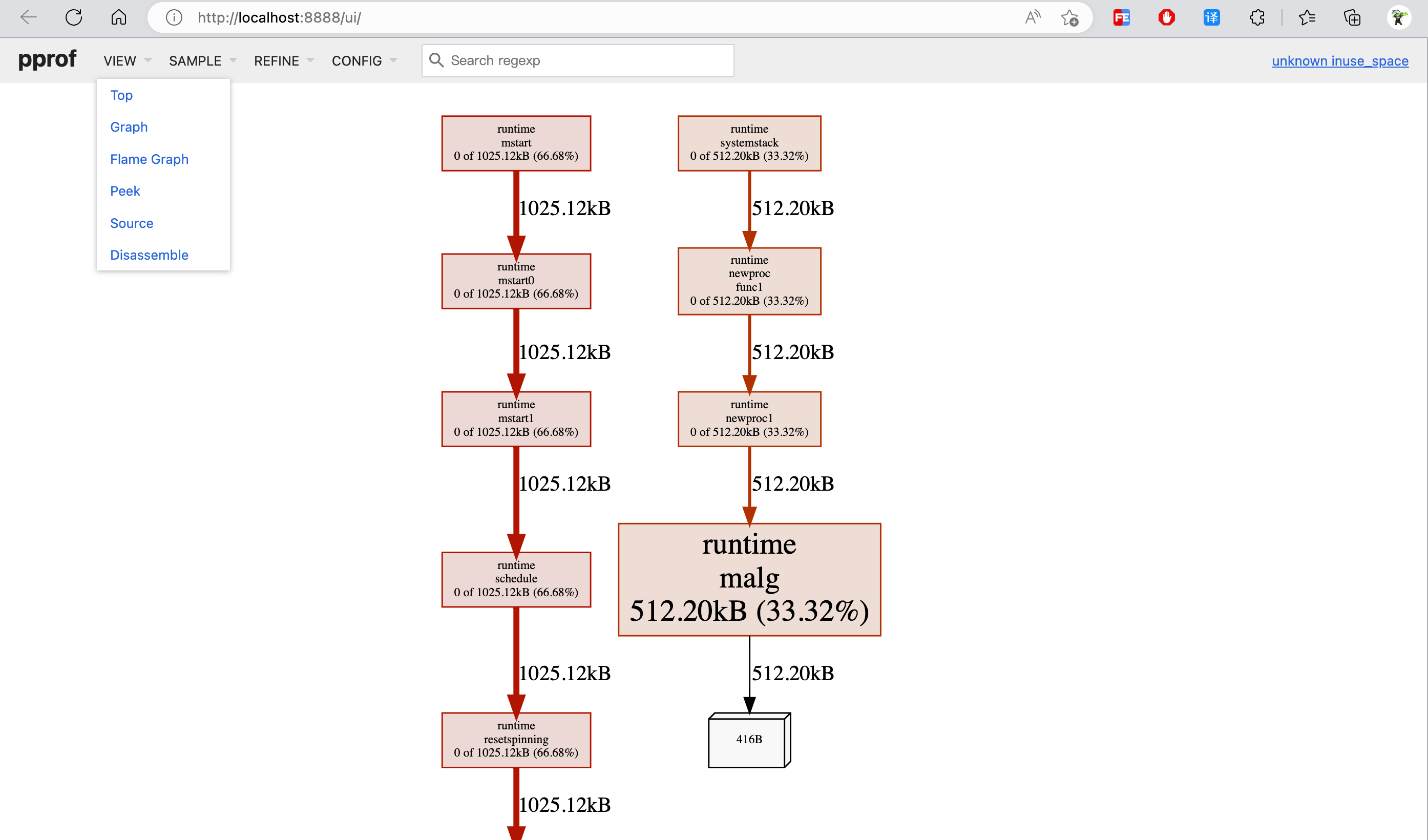 web memory.prof