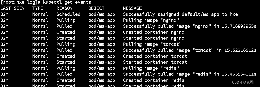 Kubectl Logs 用法kubectl Logs L Csdn博客