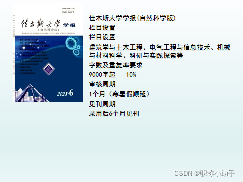 本科学报投稿经验分享