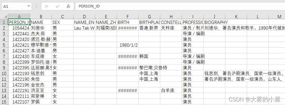 person数据图示