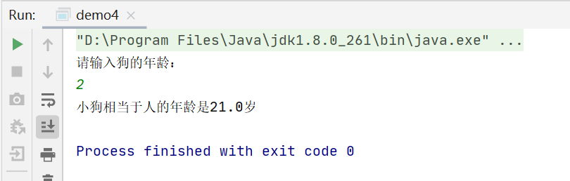 狗相对于人的年龄（java）