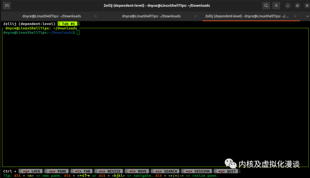 Zellij – 颜值爆表，比tmux、screen更好用的多窗口终端