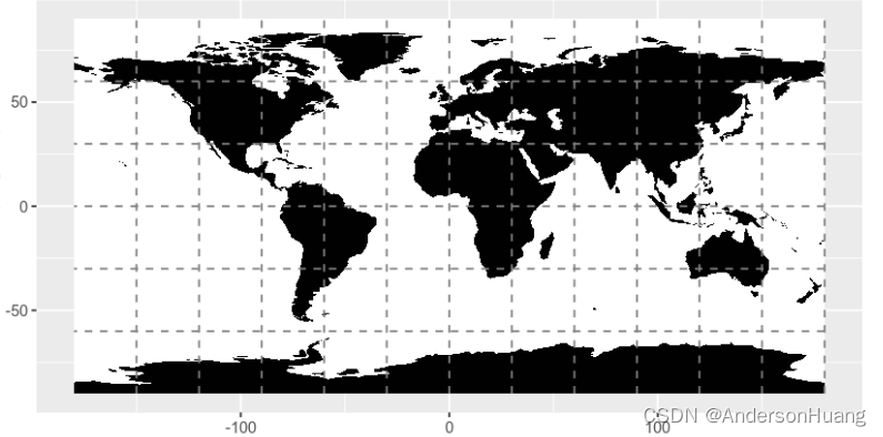 图4 WGS84地理坐标系及其经纬网格