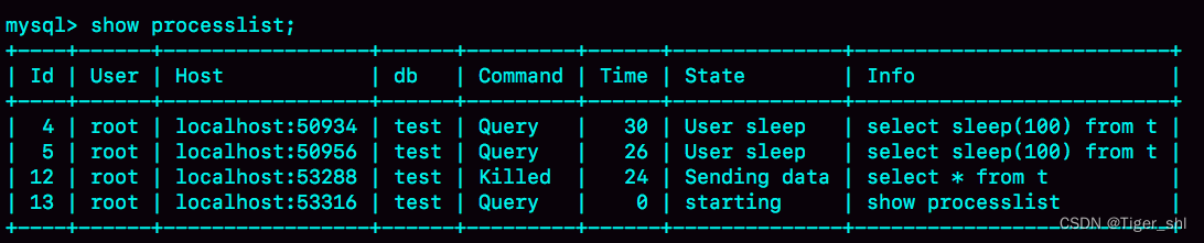 图 3 kill connection 之后的效果