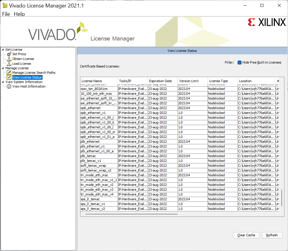 【Vivado】添加License后仍提示无法生成bitstream的解决办法_if a new ip core license was added, in order for tCSDN博客