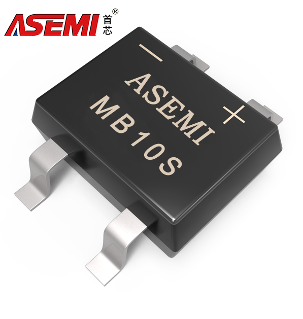 ASEMI整流桥MB10S出来的电压是多少，MB10S加多大电容