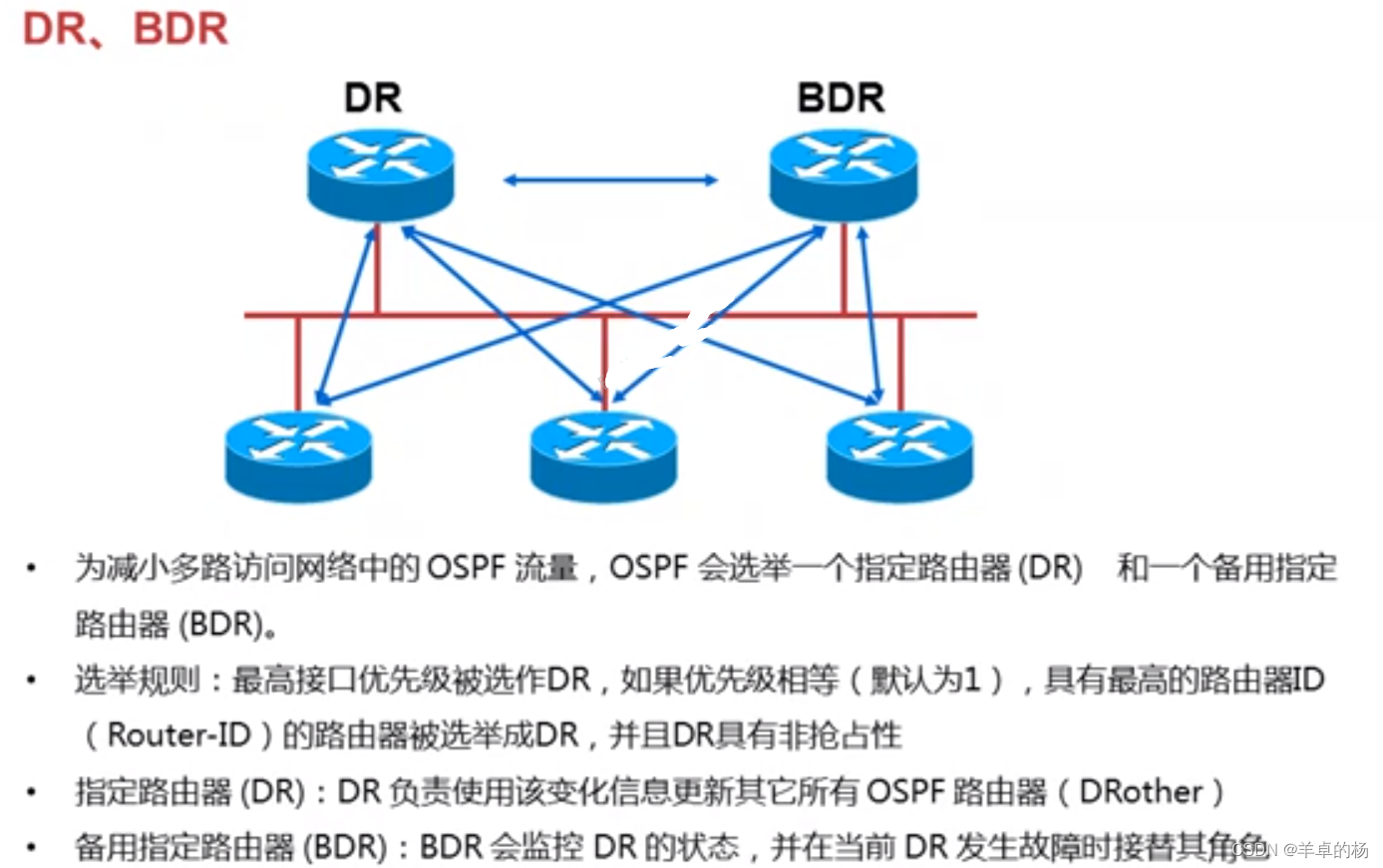 DR、BDR