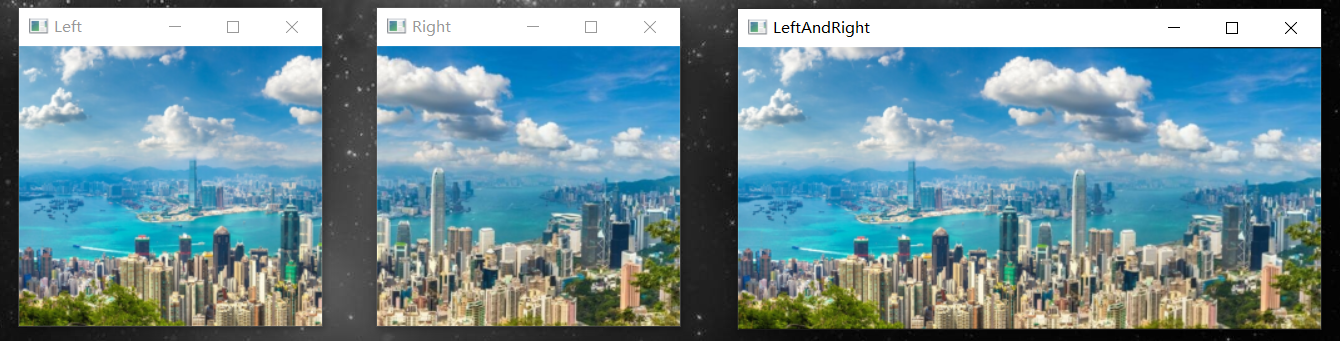 How to use OpenCV-Python to achieve image stitching? (Attachment code ...