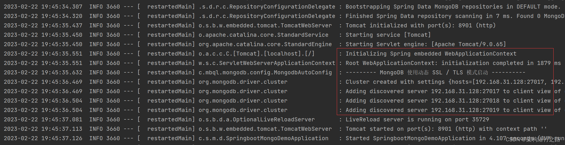 SpringBoot 整合 MongoDB 6 以上版本副本集及配置 SSL / TLS 协议