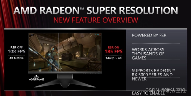 AMD 显卡Radeon Super Resolution(Radeon显卡超分辨率) 功能，你开启了么？_radeon超级分辨率开不开-CSDN博客