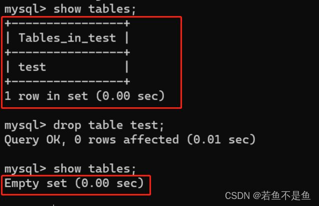 SQL语法与DDL语句的使用