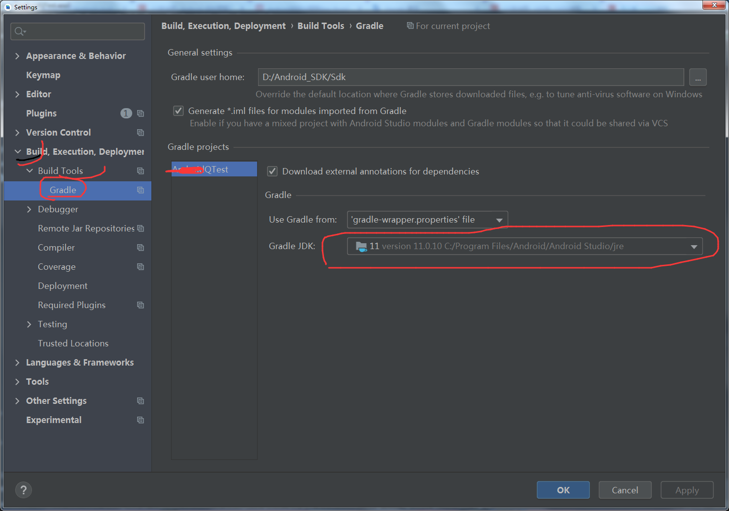 A failure occurred while executing org.jetbrains.kotlin.gradle.internal ...