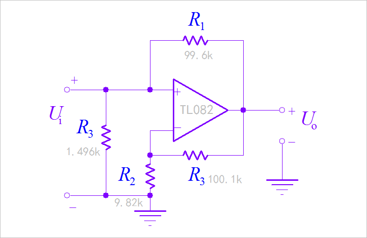 ▲ 图2.2.1 非线性电阻实验电路图
