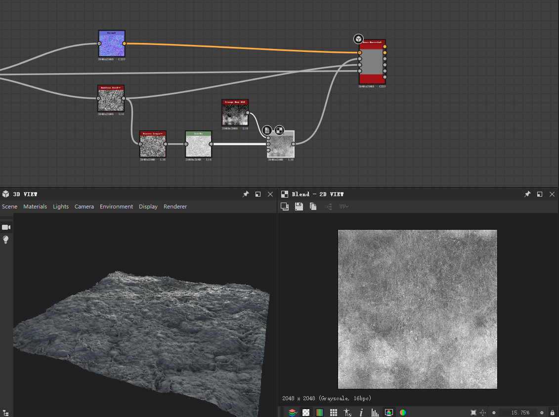 [学习笔记]SubstanceDesigner制作泥土材质