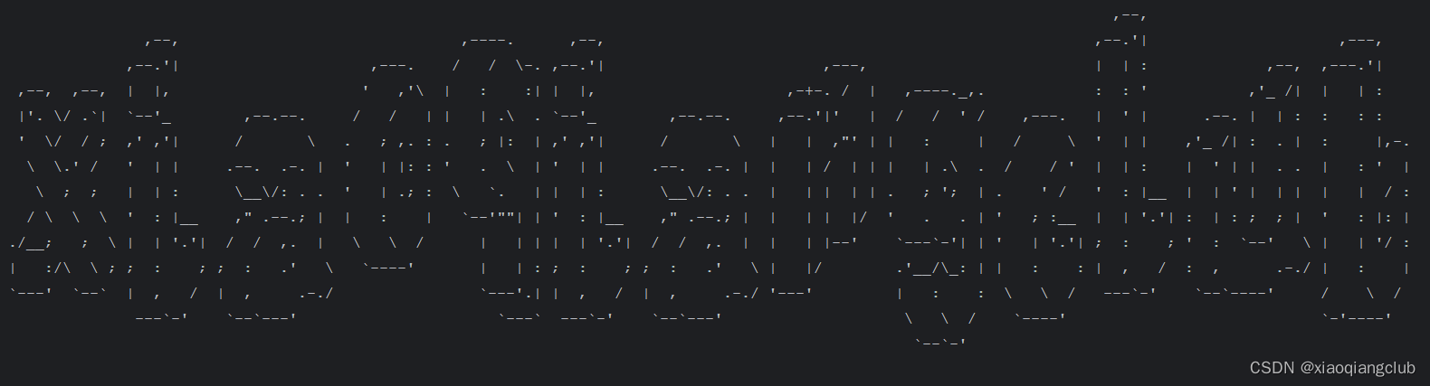Python生成ASCII艺术：将文字演绎成视觉盛宴