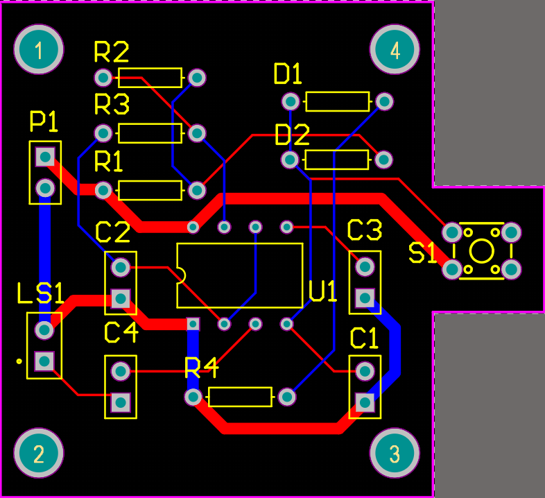 ne555的pcb封装图片