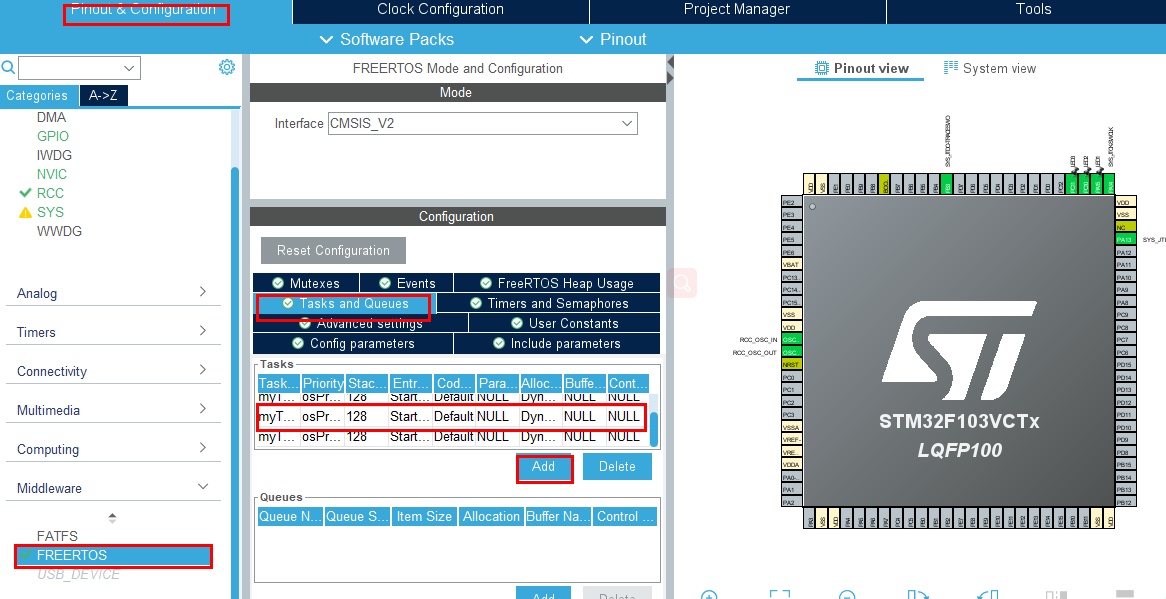 【STM32CUBEIDE的那些事】第七章：STM32CUBEIDE工程下的FREERTOS配置_Carry_王的博客CSDN博客
