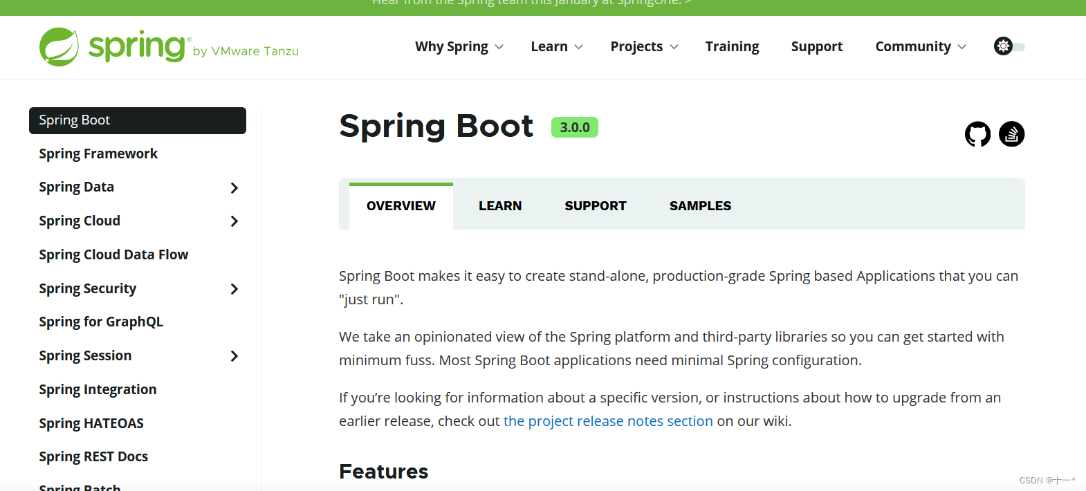 Spring系列之SpringBoot概述及入门