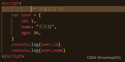 JavaScript 自定义对象