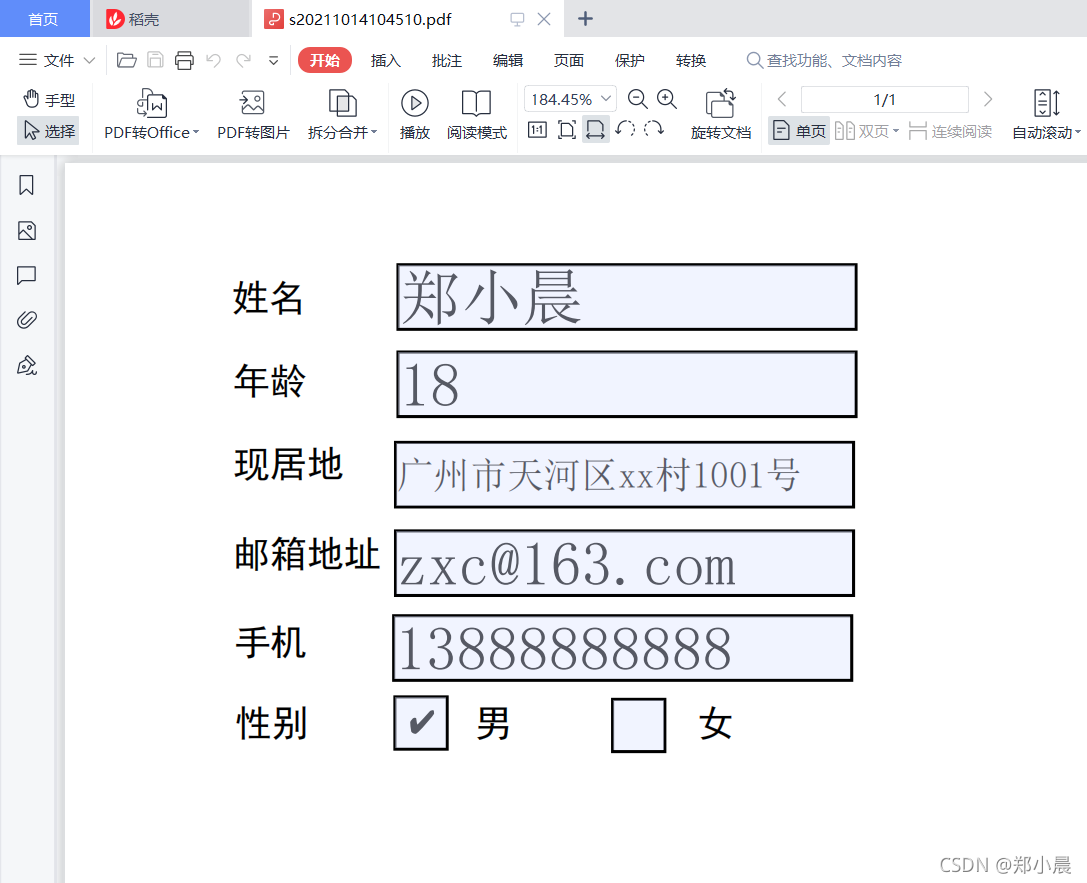 PdfSharp -- 根据PDF模板导出PDF_pdfsharp 打印pdf-CSDN博客