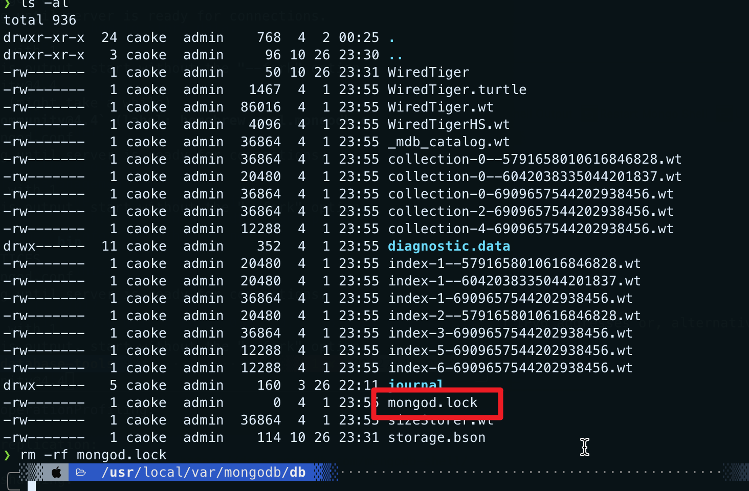 【已解决】Mongodb启动报错：about to fork child process, waiting until server is