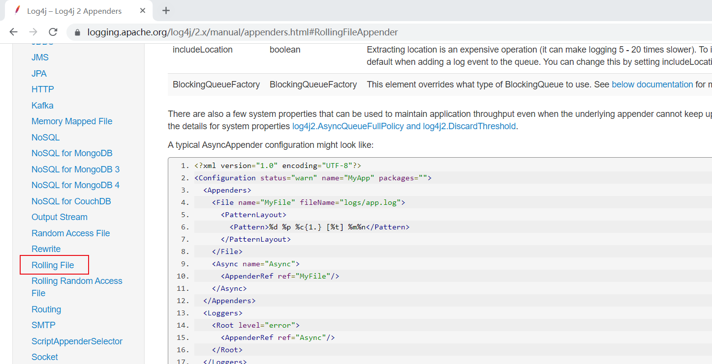 补充：Log4j2日志文件，RollingFile的文件滚动更新机制；CSDN博客