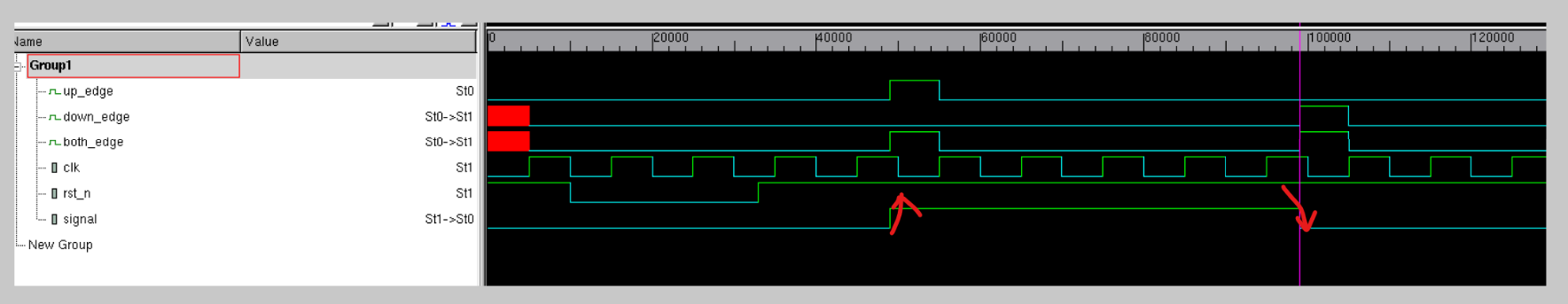 【数字IC手撕代码】Verilog边沿检测电路(上升沿，下降沿，双边沿)|题目|原理|设计|仿真