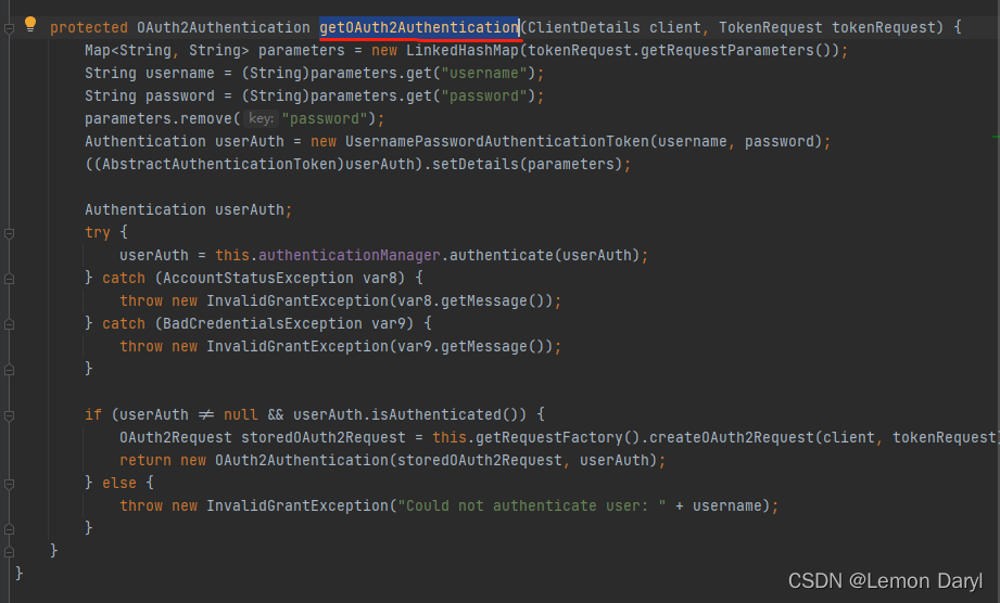 ResourceOwnerPasswordTokenGranter