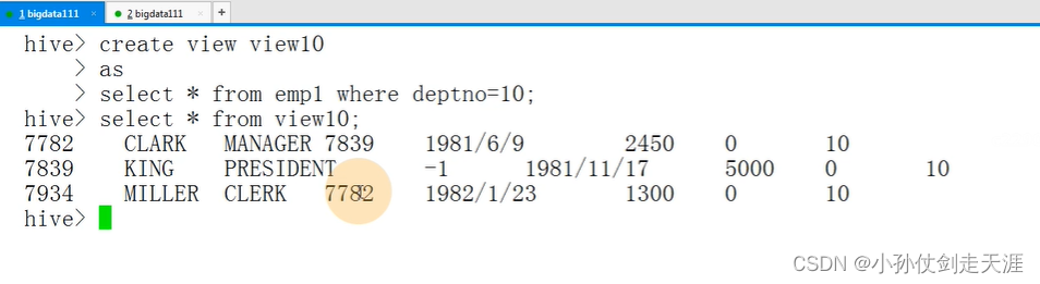 【大数据离线开发】8.3 Hive的数据模型