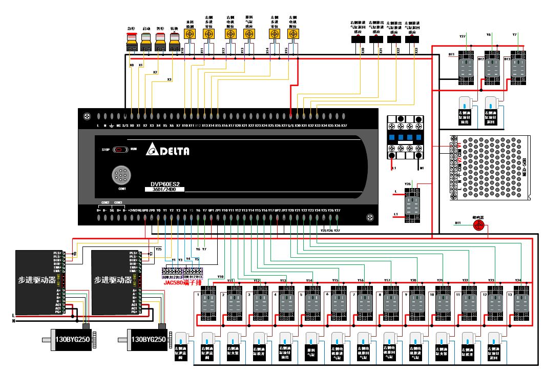图及示意图的绘制,清晰明了的图纸可以极大的方便工人的接线及调试,而