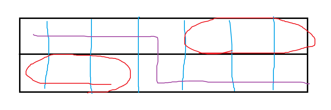 cf1555C Coin Rows