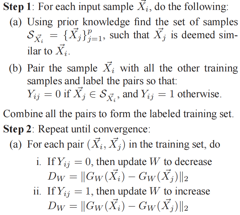 对比损失Contrastive Loss（CVPR 2006）原理解析