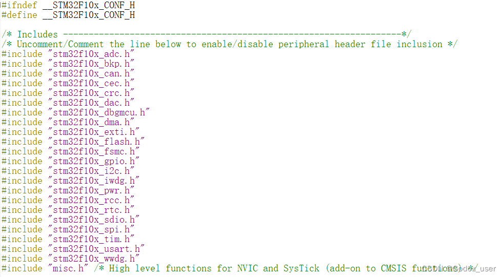 【32单片机学习】（2）stm32库文件