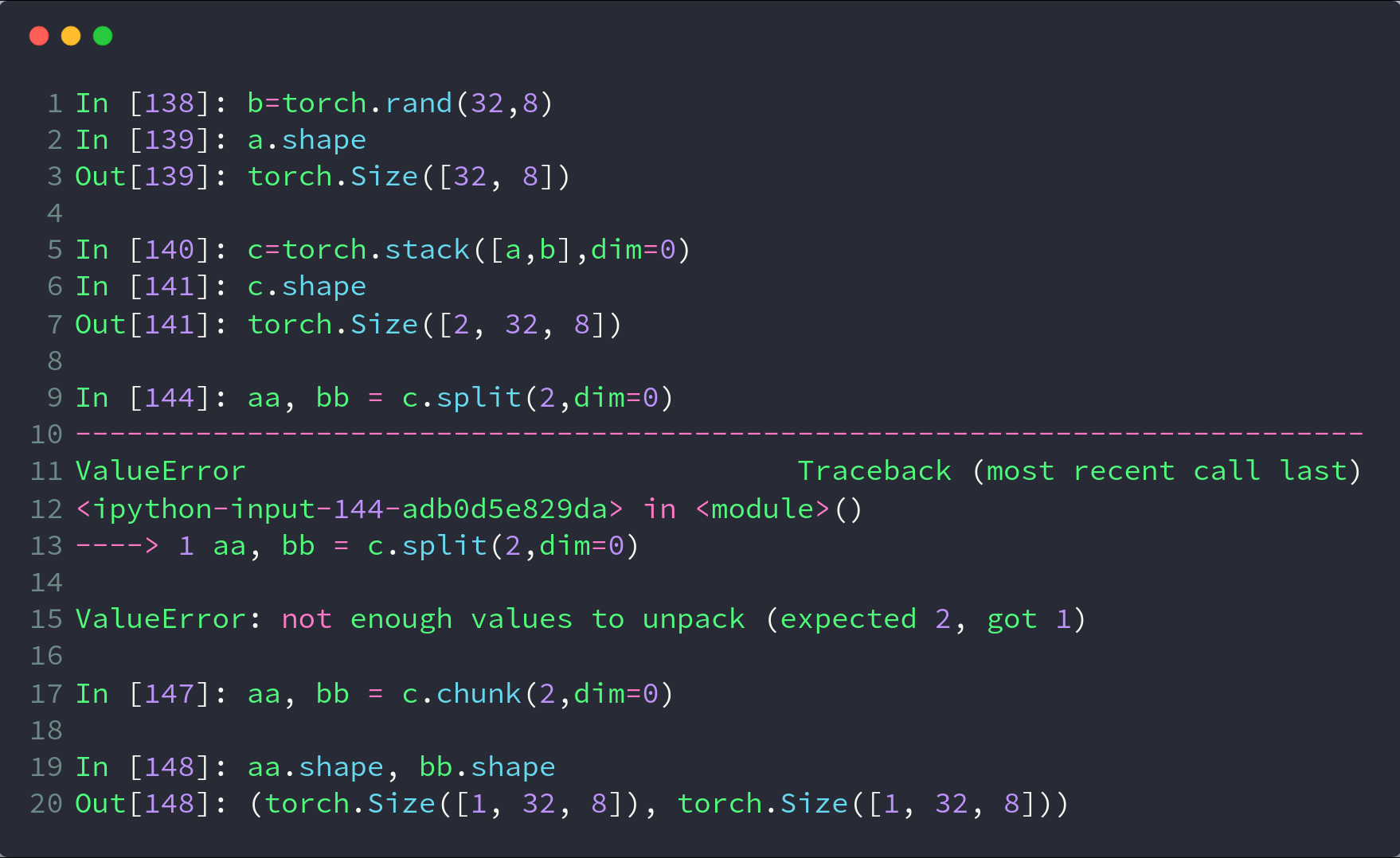 pytorch基础知识七【拼接与拆分】_pytorch feature map拼接-CSDN博客