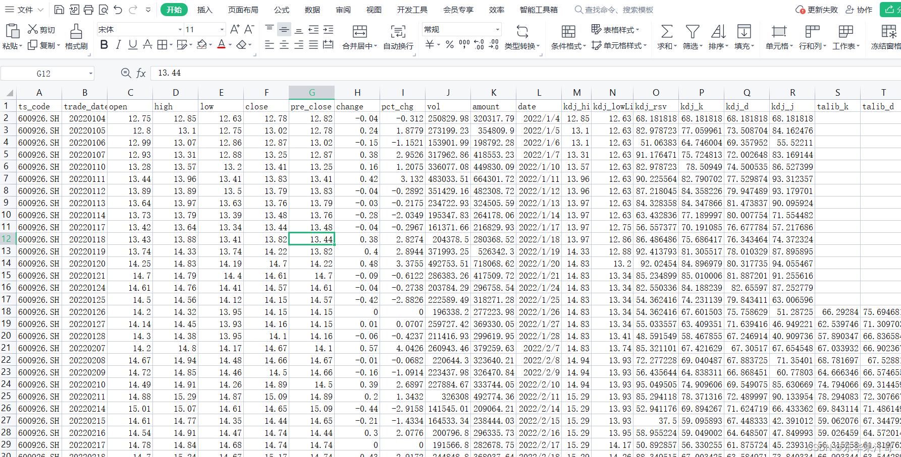Python量化：获取历史行情数据并计算KDJ指标_python kdj计算代码-CSDN博客