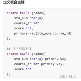 Mysql数据库 2.SQL语言 数据类型与字段约束