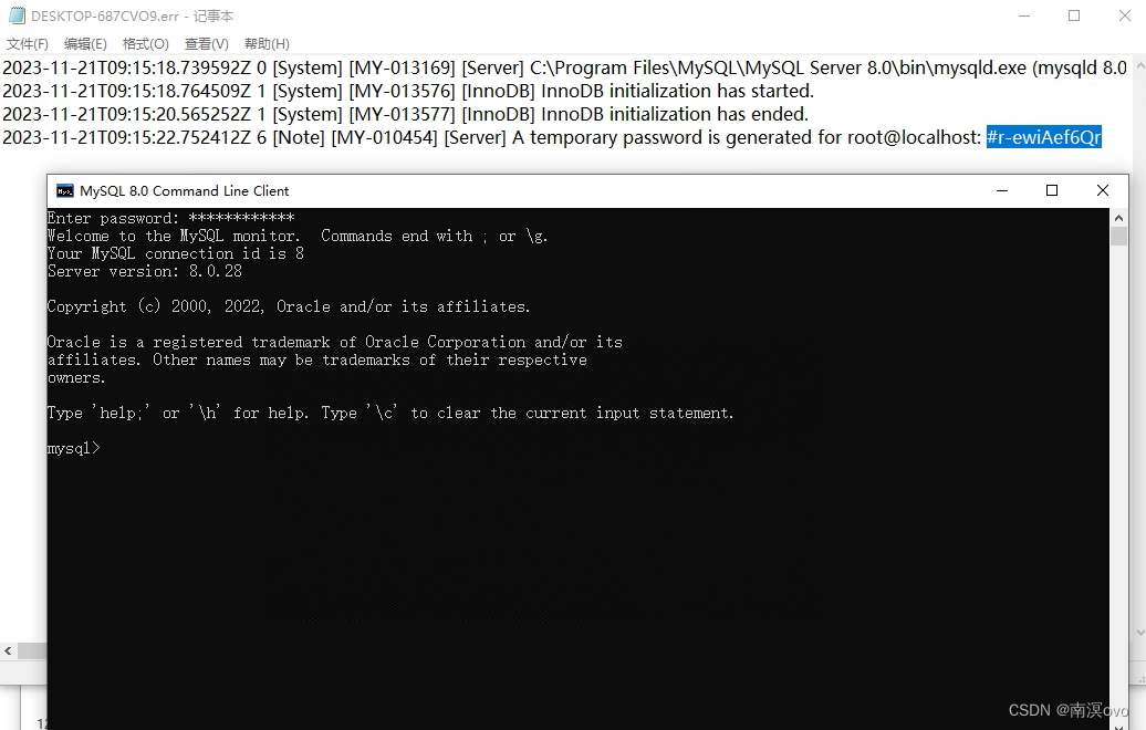 【MySQL安装】MySQL数据库的安装_mysql 8.0 command line client-CSDN博客