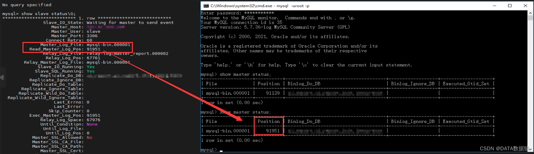 《MySQL系列-主从相关》Windows生产服务器和Linux备份服务器实现“主从备份功能“