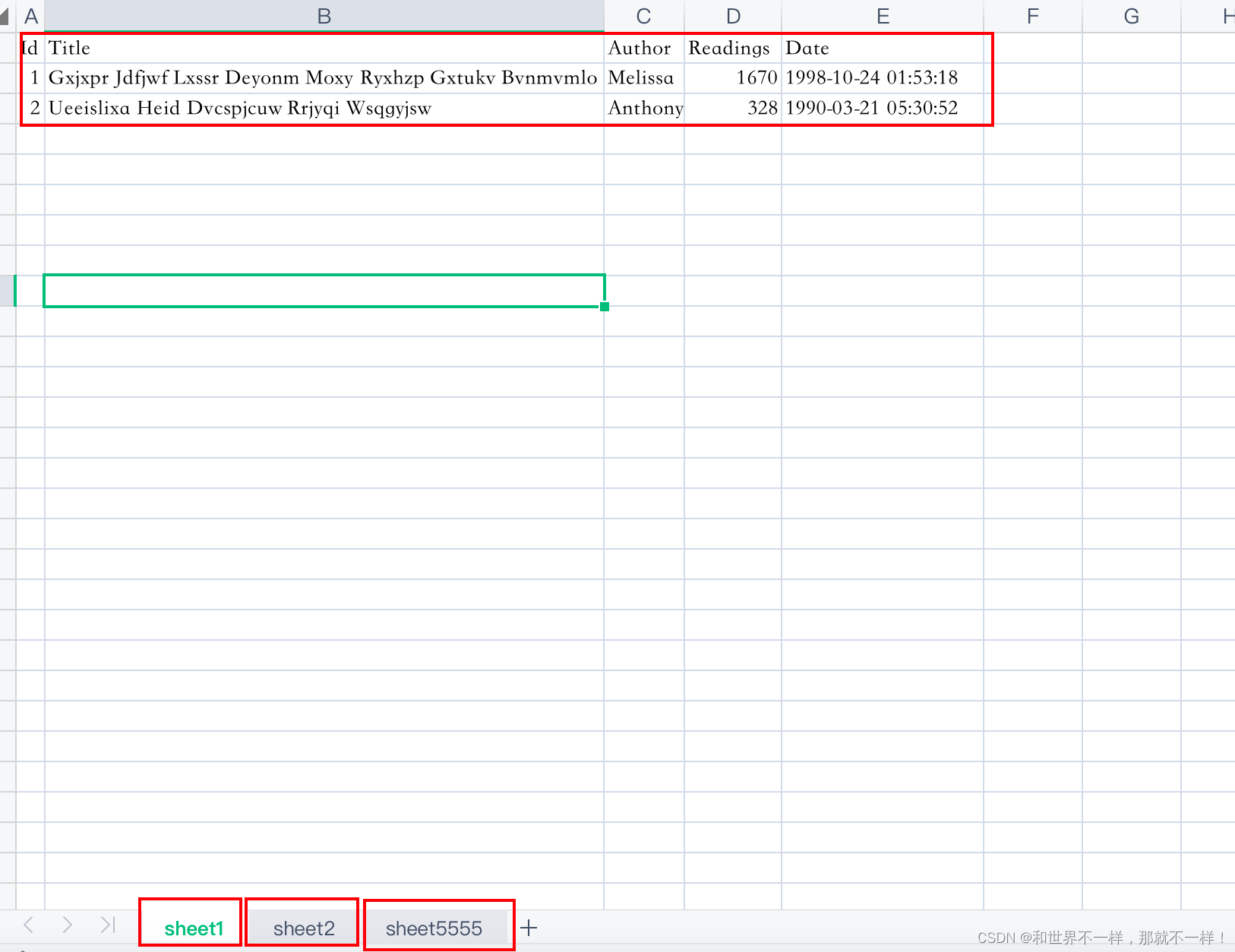 Vue 使用 Export2Excel.js 导出多 sheet 的 excel