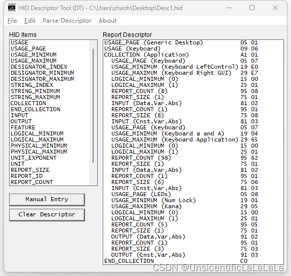 读懂 HID 报告描述符 (实现全键无冲的键盘 HID 报告描述符)_键盘多媒体报告符CSDN博客
